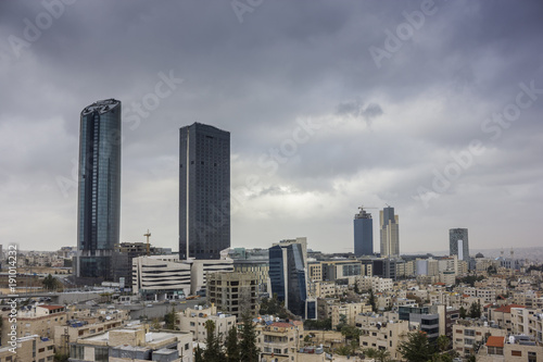 Fotografía the new downtown of Amman abdali area - Jordan Amman city - View of modern build