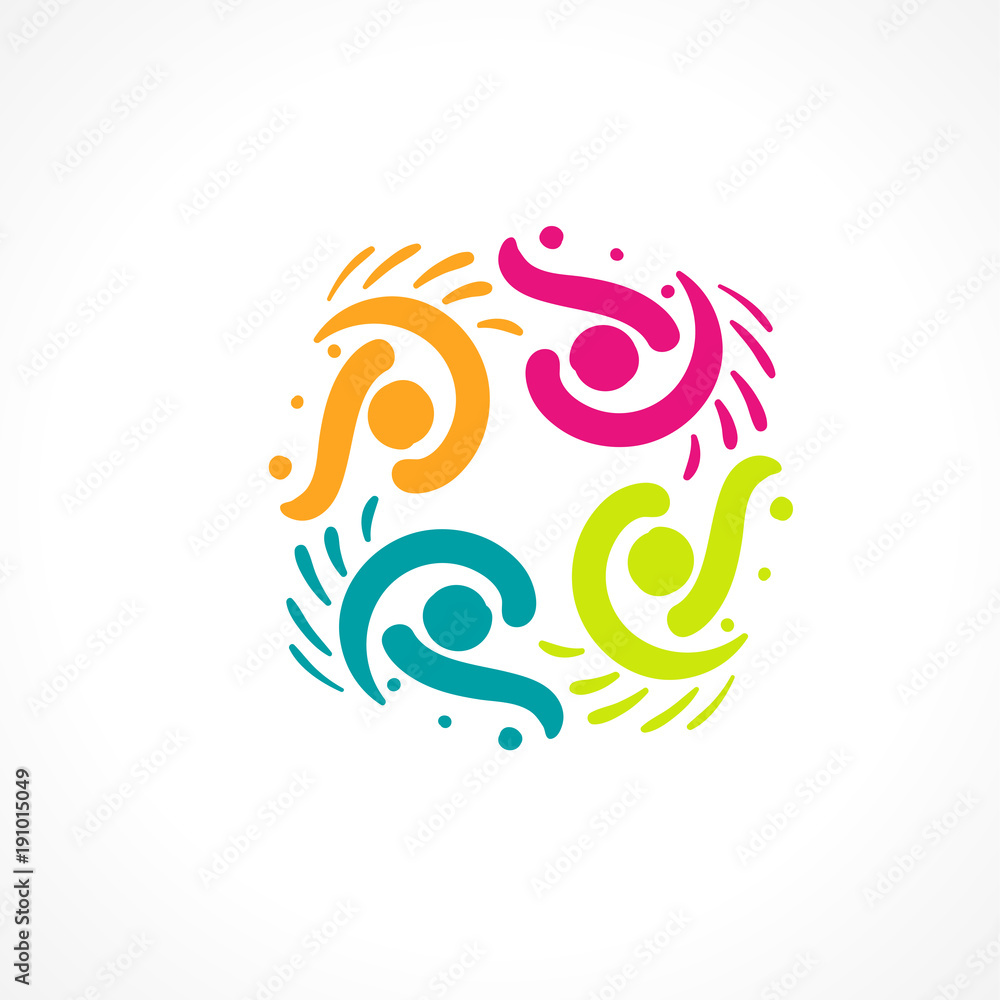 Naklejka premium logo business