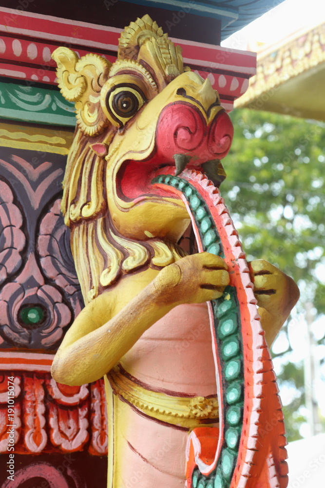 Fototapeta premium temple hindou