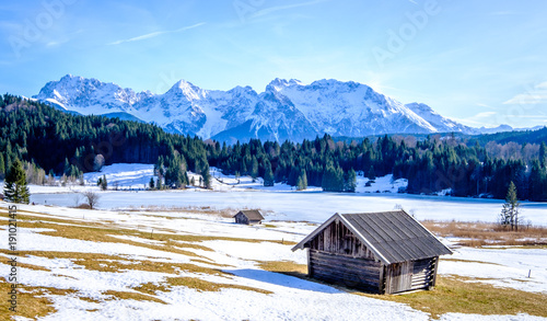 geroldsee lake near kruen photo