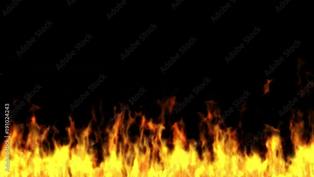 Realistic fire animation at the bottom of the screen, seamless loop. Including luma matte. Realistic fire animation at the bottom of the screen, seamless loop. Including luma matte.