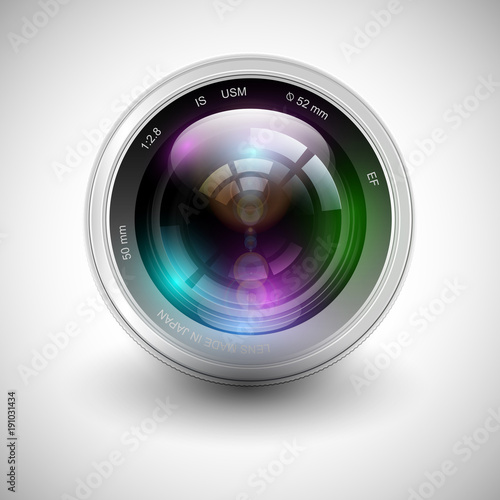 Vector illustration of a camera icon
