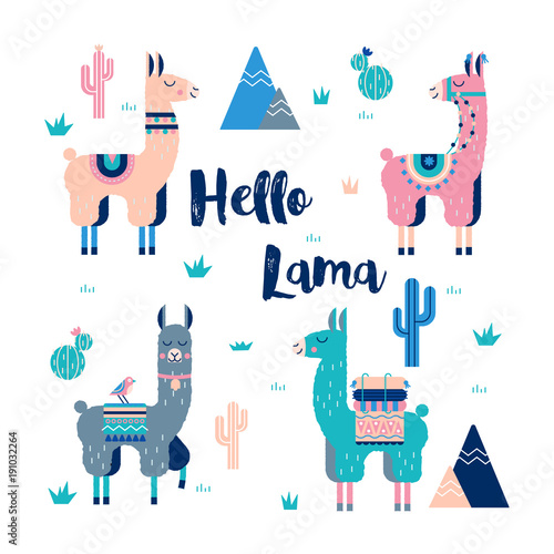Perfect for posters, stickers, greeting cards, notebooks and other childish accessories.