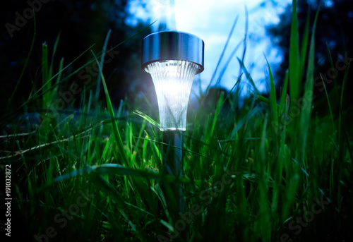 Solar Powered Lamp © Sabphoto