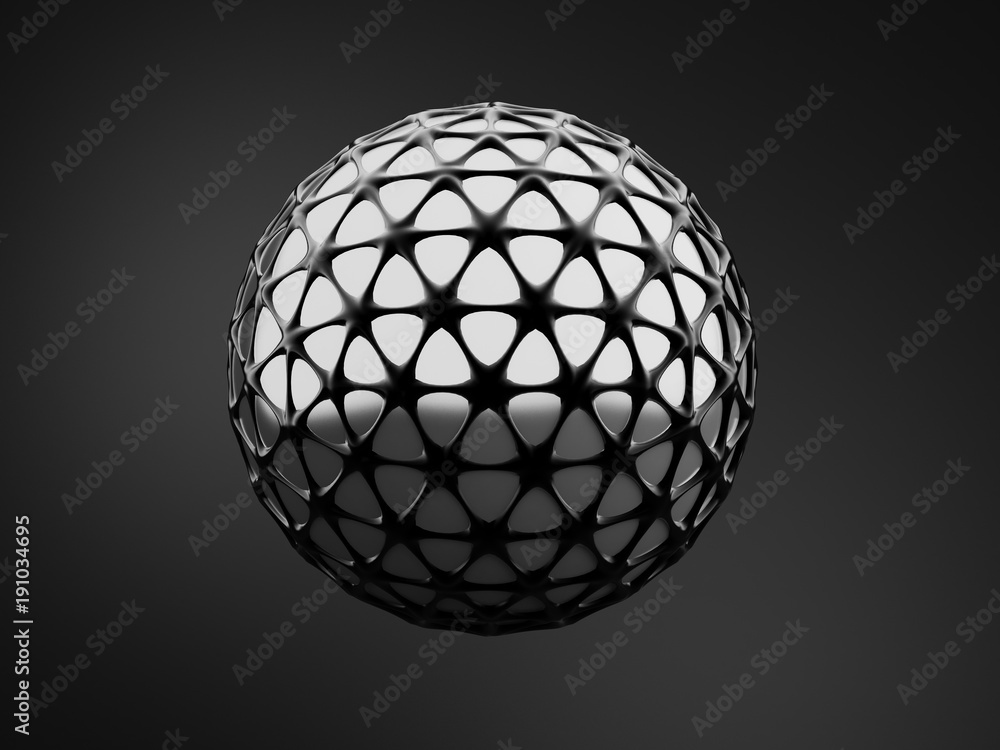 Black background with form. 3d illustration, 3d rendering. Black background with form. 3d illustration, 3d rendering.