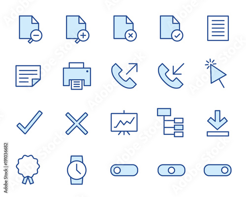 Office Icon Vector Set