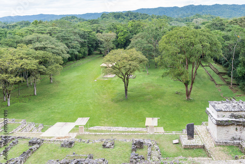 Bonampak, eine Ruinenstadt der Maya in der Selva Lacandona an der Grenze zu Guatemala photo