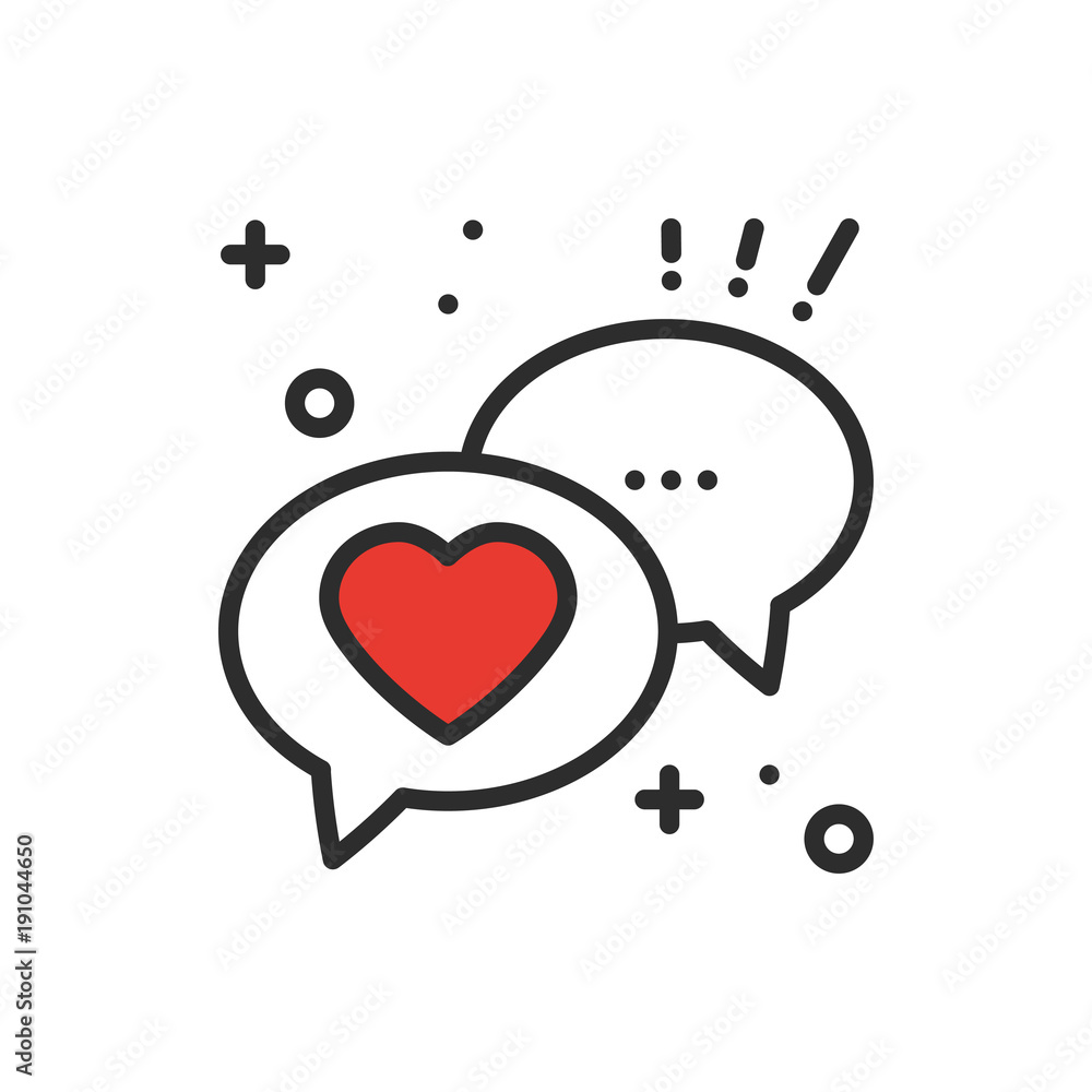 Chat heart