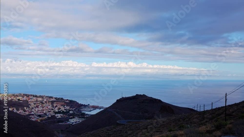 Time lapse on La Gomera.