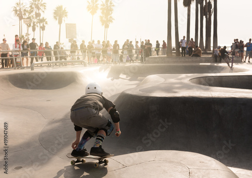 Skate Park in Los Angeles photo