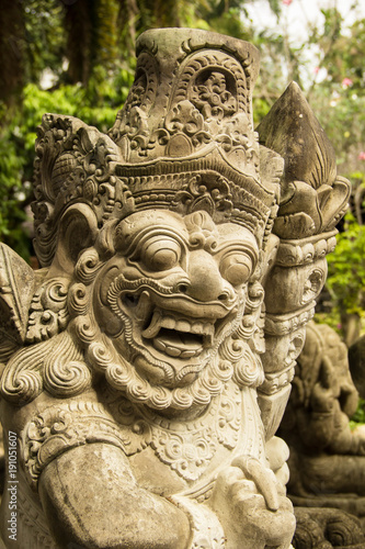 stone statue bali style