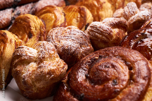 Assortment of french pastries