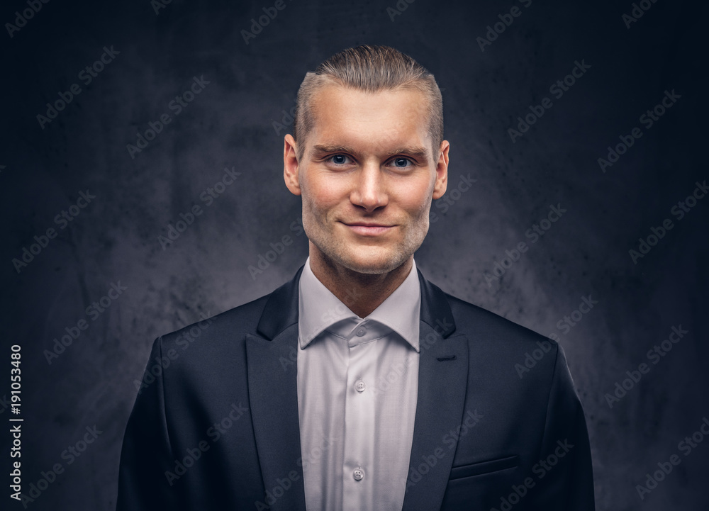 A stylish handsome caucasian man. A stylish handsome caucasian man.