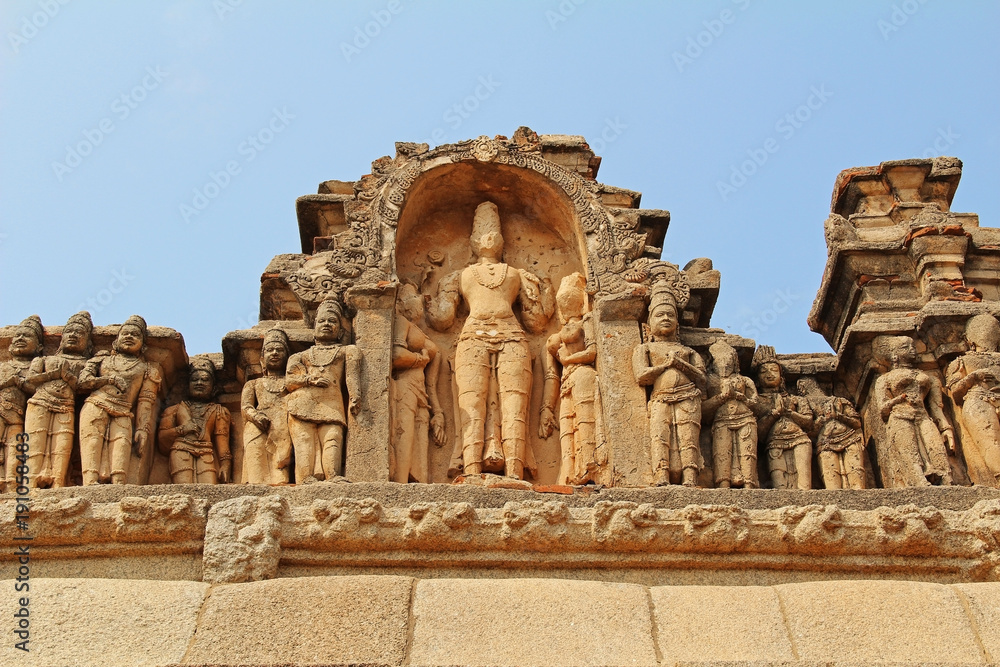 Hazara Rama Temple, Hampi, Karnataka, India