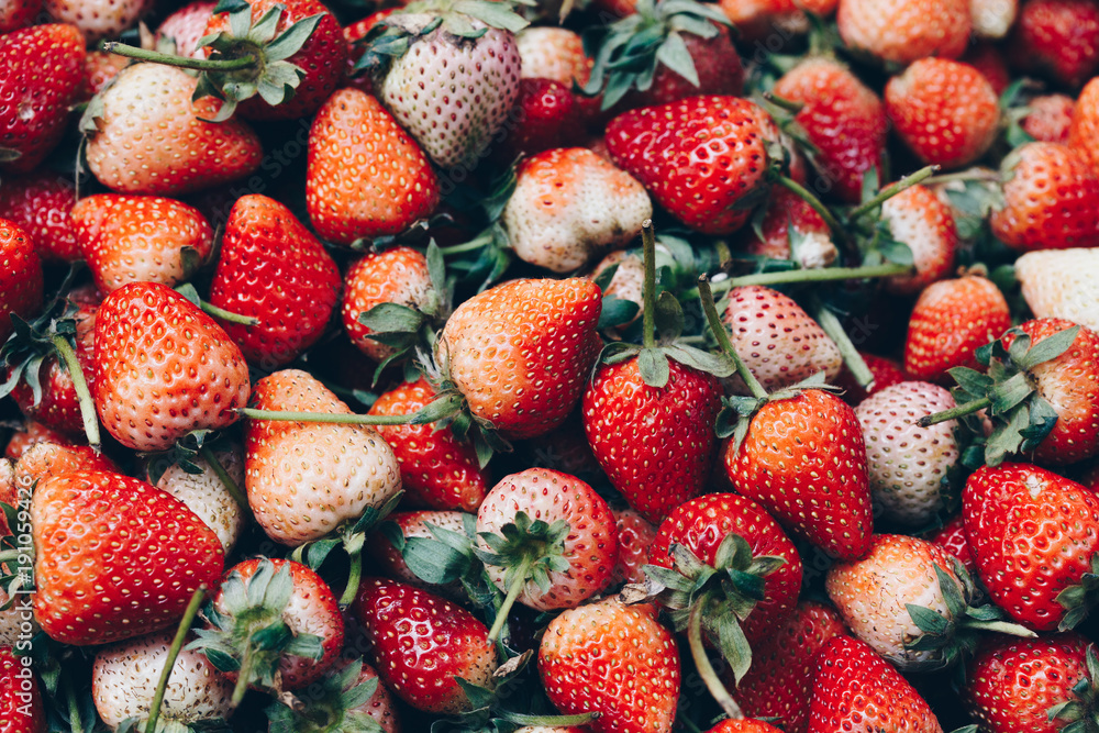 Strawberry red texture group background. Strawberry red texture group background.