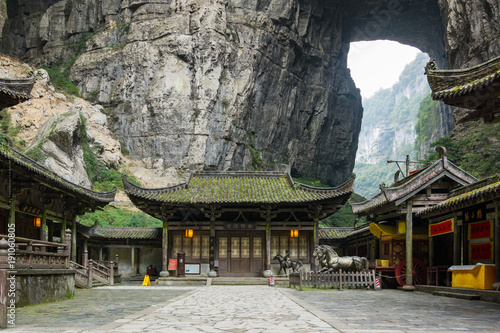 Wulong National Park,The Wulong Karst is a landscape located within the borders of Wulong County, Chongqing most famous place of valley in china world heritage landscape