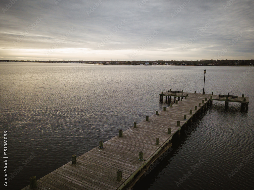 Fototapeta premium Antena Toms River NJ