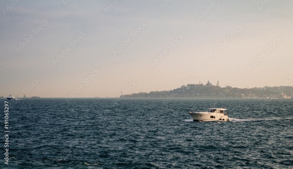 Traffic on the Bosphorus