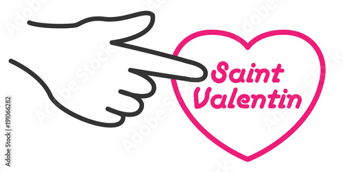 Saint Valentin main téléphone 4