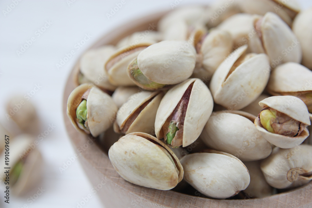 Pistachios close up image Pistachios close up image