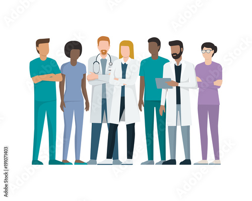 Team of doctors