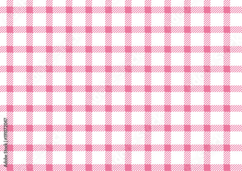 シェパード・チェックピンク