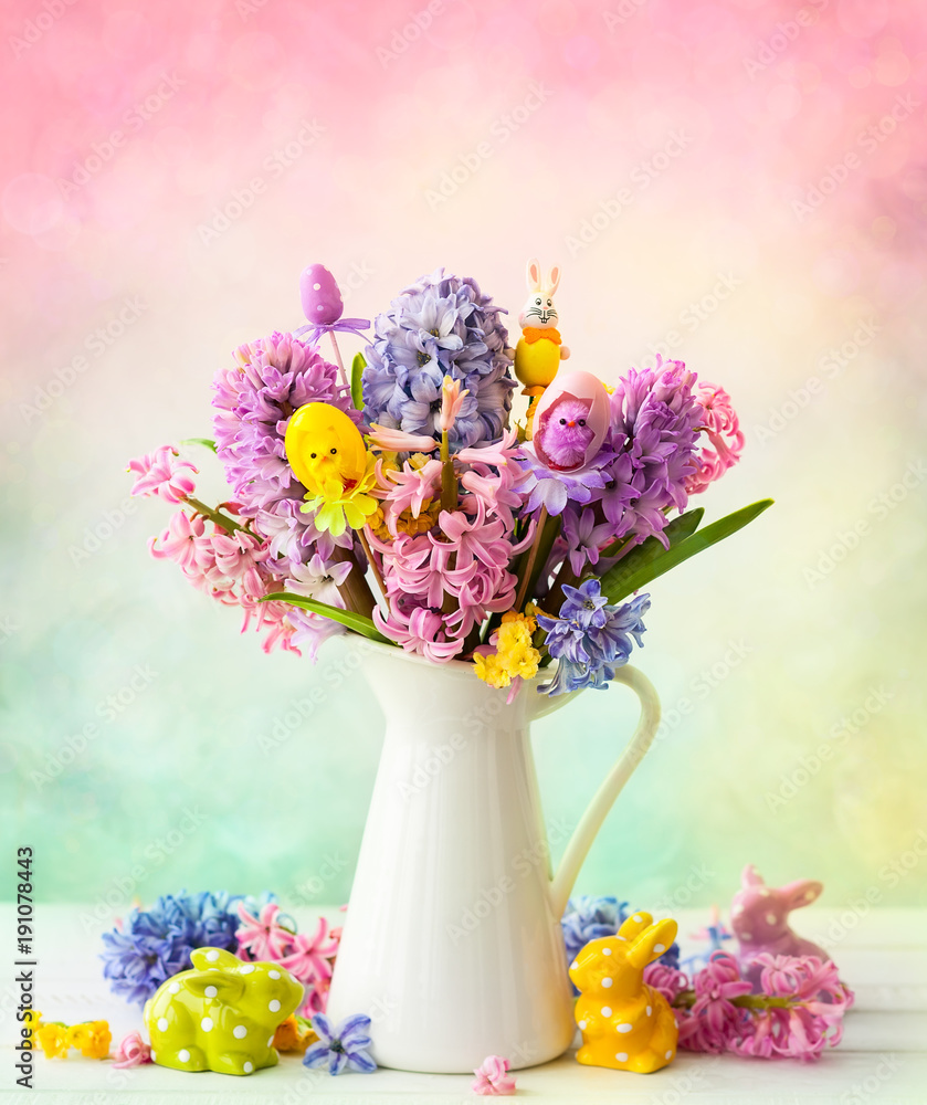 Obraz premium Easter still life