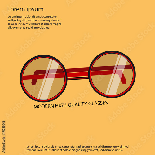 Moderne Brille - Qualitativ hochwertig