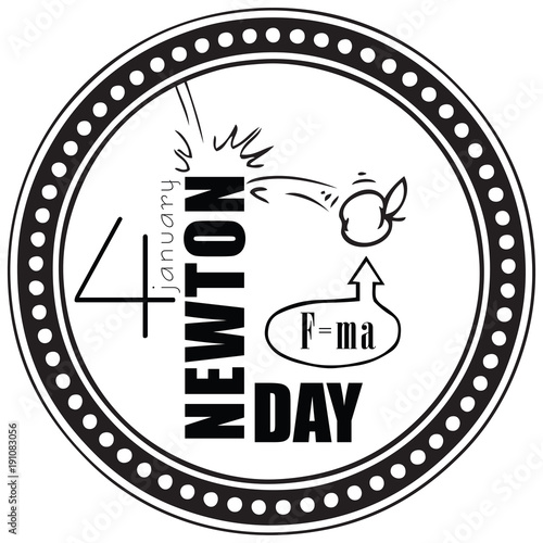 Stamp Newton Day