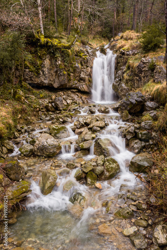 Bonito cataratas en la provincia de Navarra