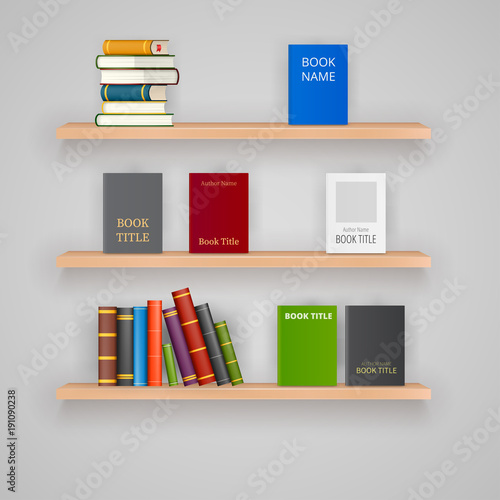 Set of Wood Shelves
