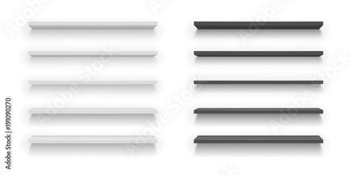 Set of Wood Shelves