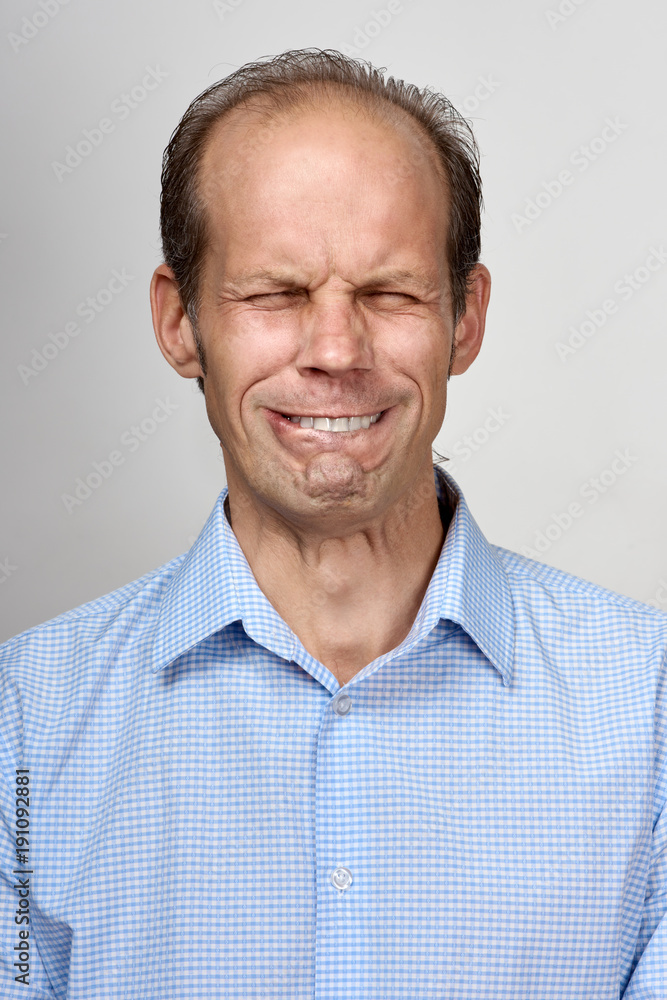 Fototapeta premium Sad depressed man
