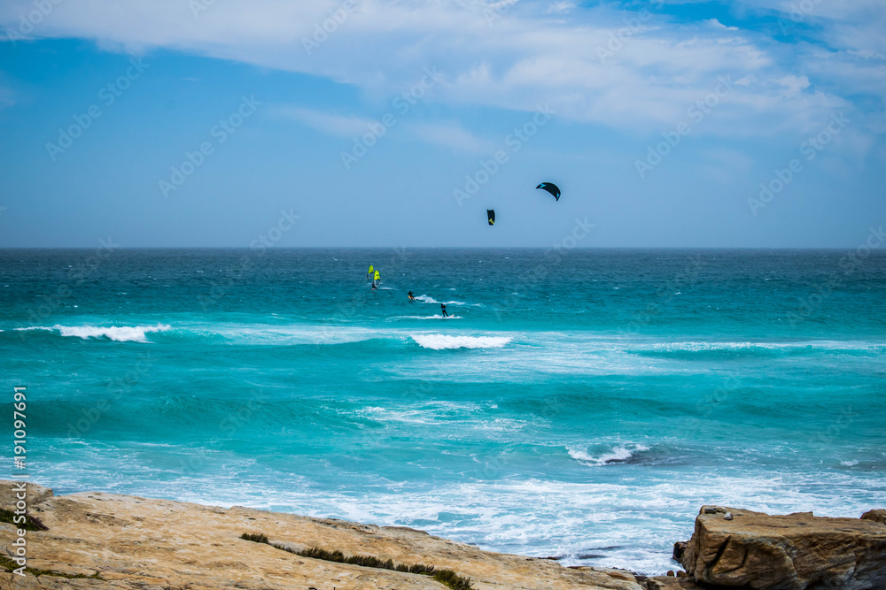 Surfers Beach in Cape Town