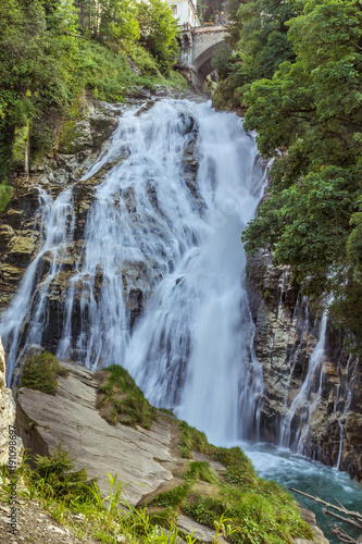 Bad Gasteiner Wasserfall unterhalb der Brücke am Straubingerplatz photo