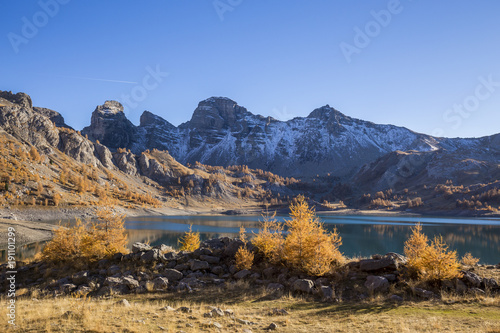 Le lac d'Allos (2226 m), Haut-Verdon, Alpes-de-Haute-Provence 