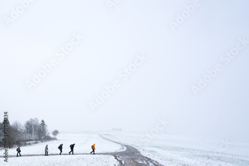 Winterlandschaft in der Wetterau photo