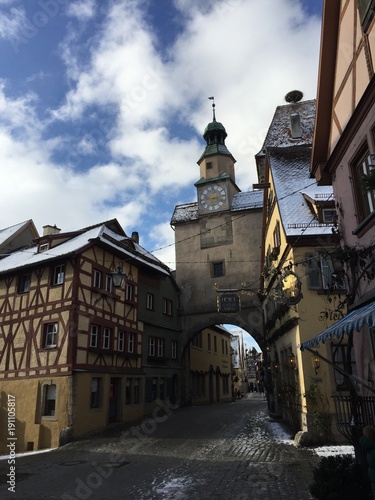 Wallpaper Mural middle age village in the north of Germany  Torontodigital.ca