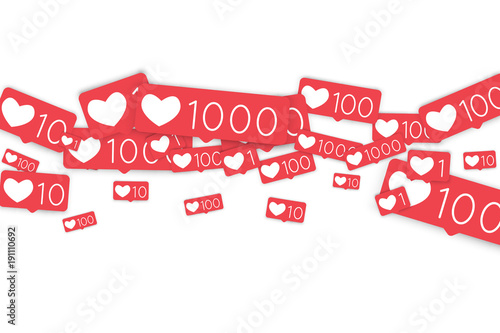 Social media counters.