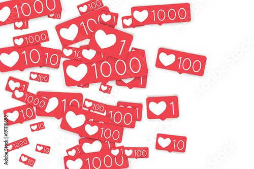 Social media counters.