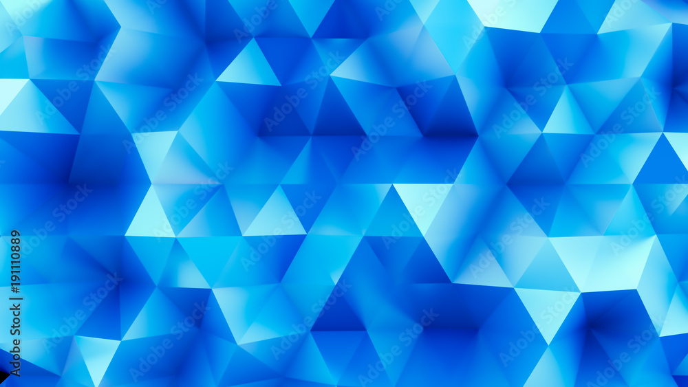 Obraz premium Golden crystal background. 3d illustration, 3d rendering.