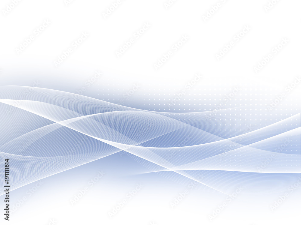 Soft blue abstract business graphic wave background with halftone Soft blue abstract business graphic wave background with halftone