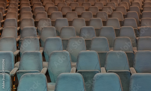 Seats in cinema theater opera concert hall