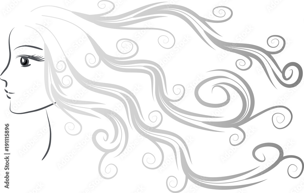 Calligraphic decorative elements with lines Calligraphic decorative elements with lines