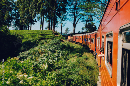 Najlepsza jazda pociągiem na Sri Lance