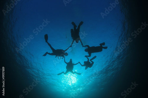 Scuba diving photo