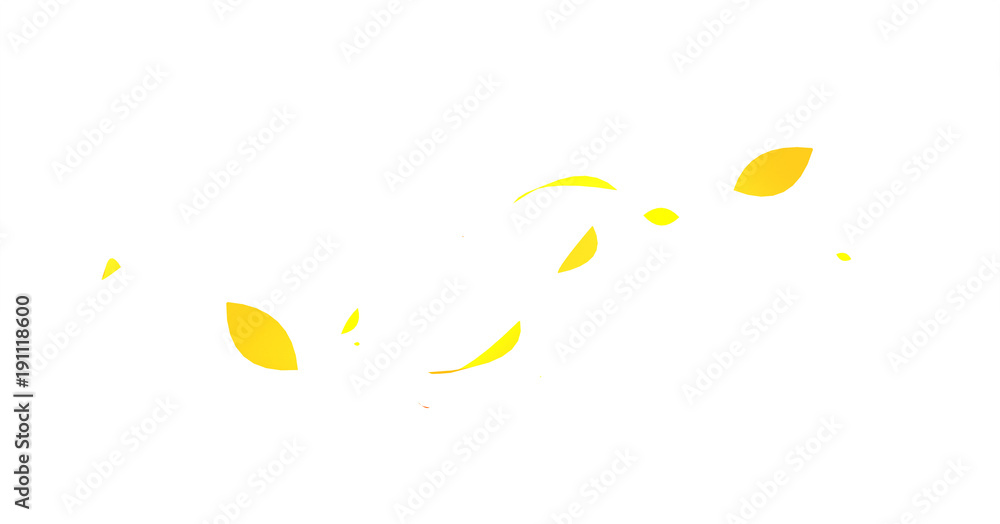 The vortex of autumn leaves. 3d illustration, 3d rendering. The vortex of autumn leaves. 3d illustration, 3d rendering.