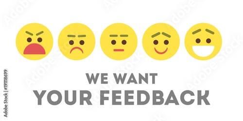 We want your feedback.