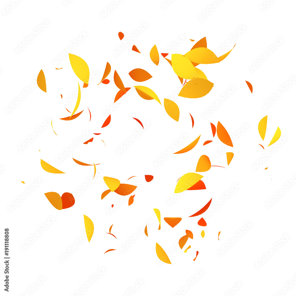 The vortex of autumn leaves. 3d illustration, 3d rendering. The vortex of autumn leaves. 3d illustration, 3d rendering.