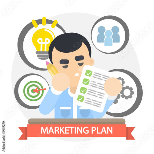 Marketing plan creation.